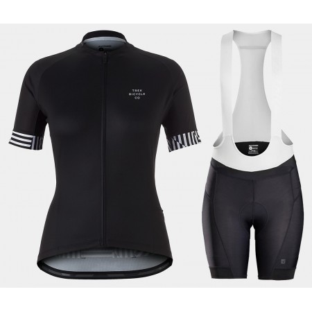 Fahrradbekleidung Radtrikot Kurzarm + Trägershorts 2021 Bontrager Trek Anara Damen N004